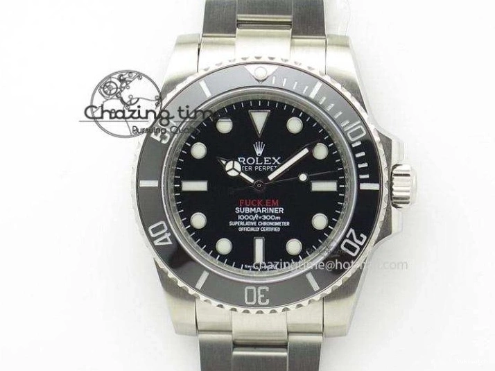 Bezel YG Crystals MPF SA4801 Skeleton Bracelet Custom 40mm Modded Green Dial Daytona on 0427